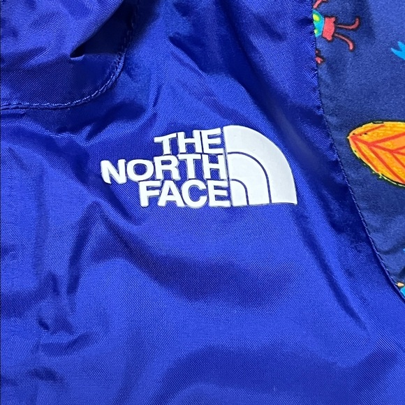 The North Face  Infant Zipline Rain Jacket / blue/ size 6-12 Months - Picture 11 of 15
